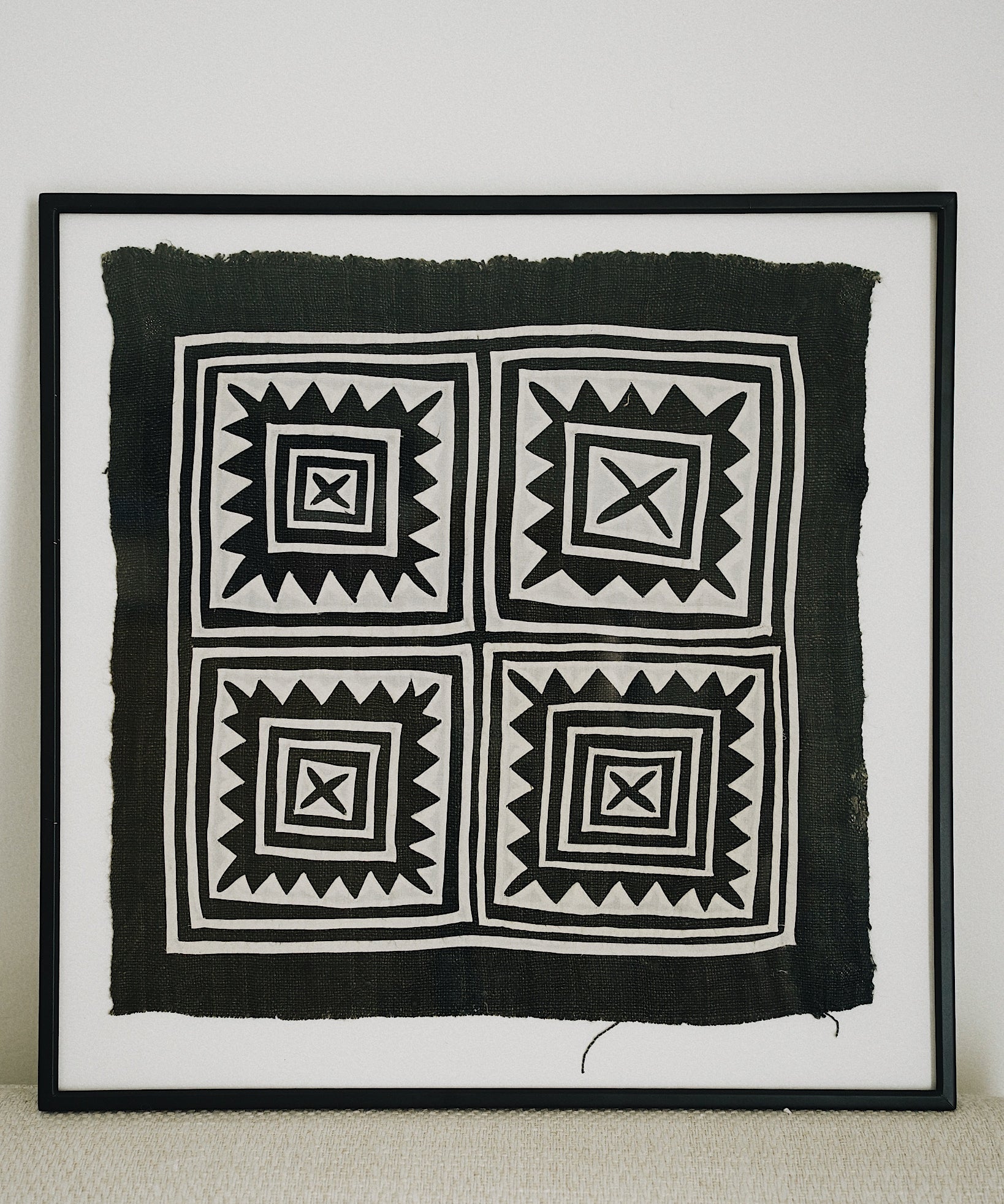 Naya Vintage Hand Embroidered Textile Wall Art