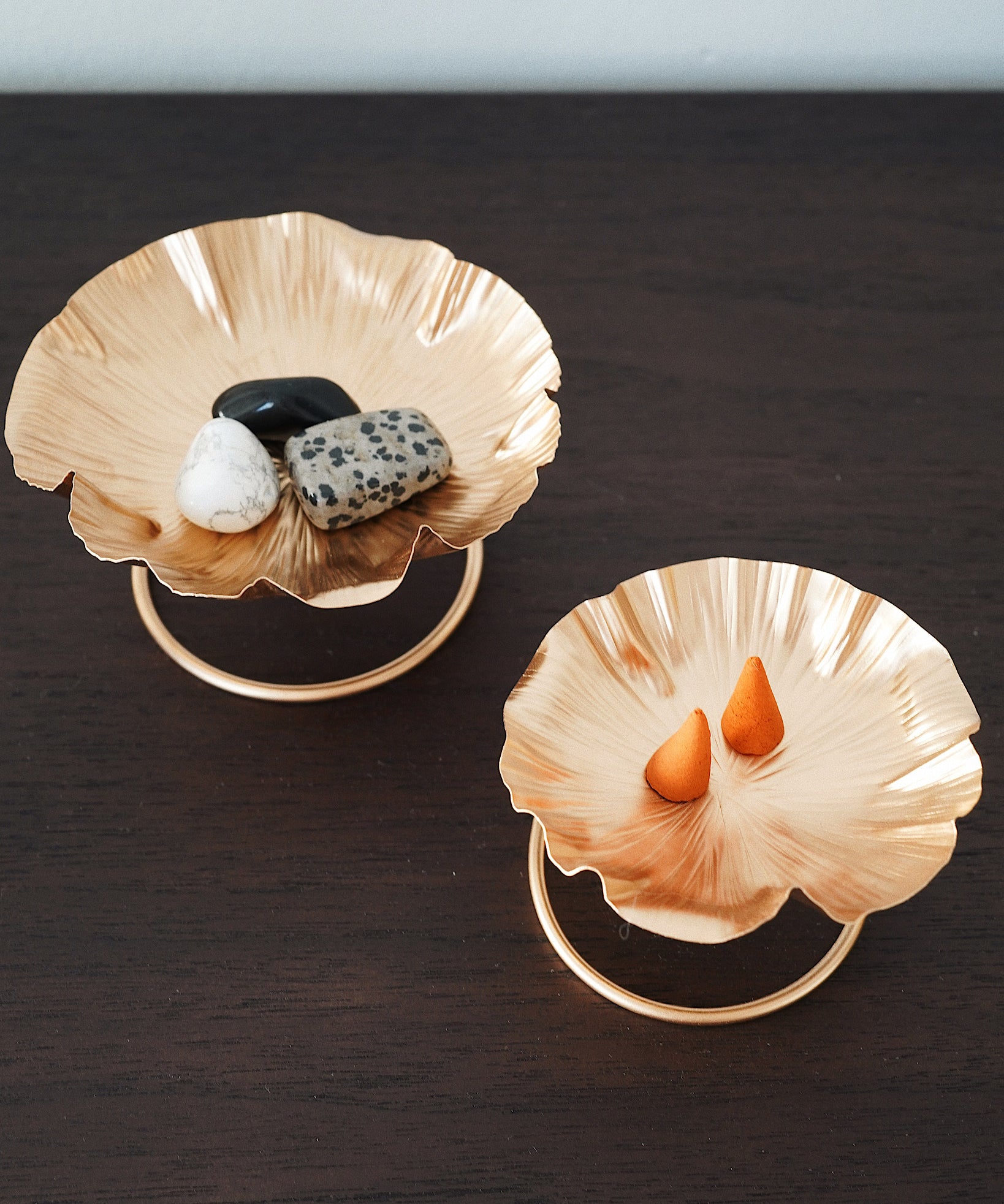 Peony Brass Tray | CallaForma