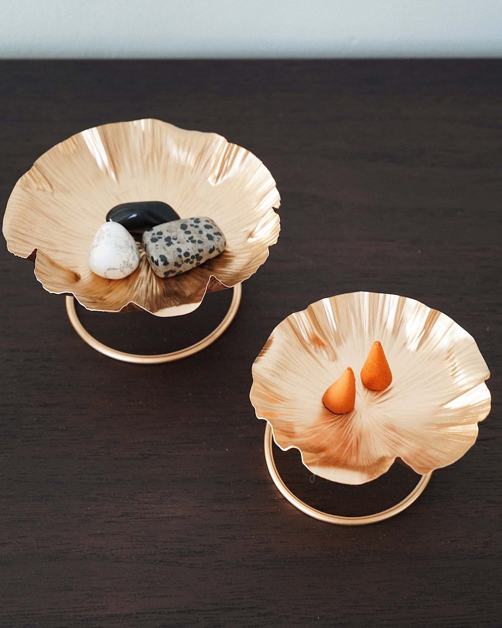 Peony Brass Tray | CallaForma