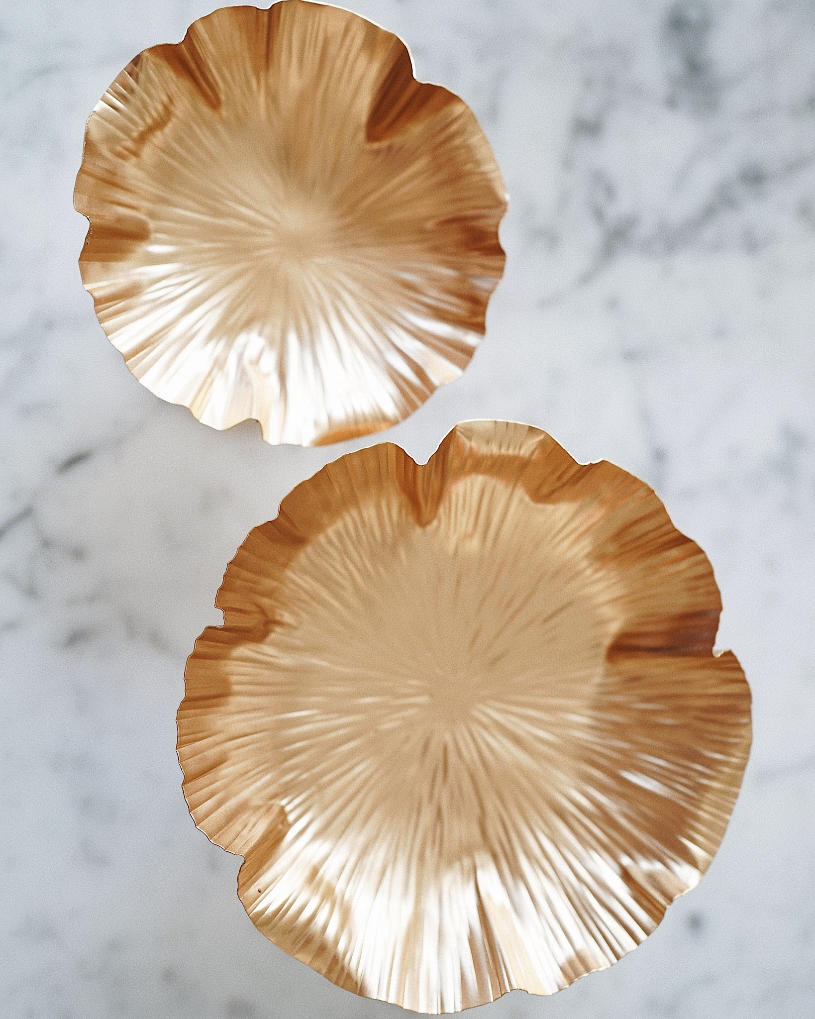 Peony Brass Tray | CallaForma