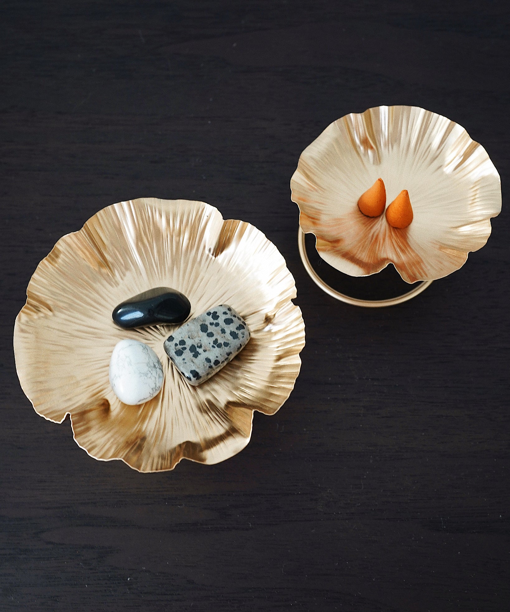 Peony Brass Tray | CallaForma