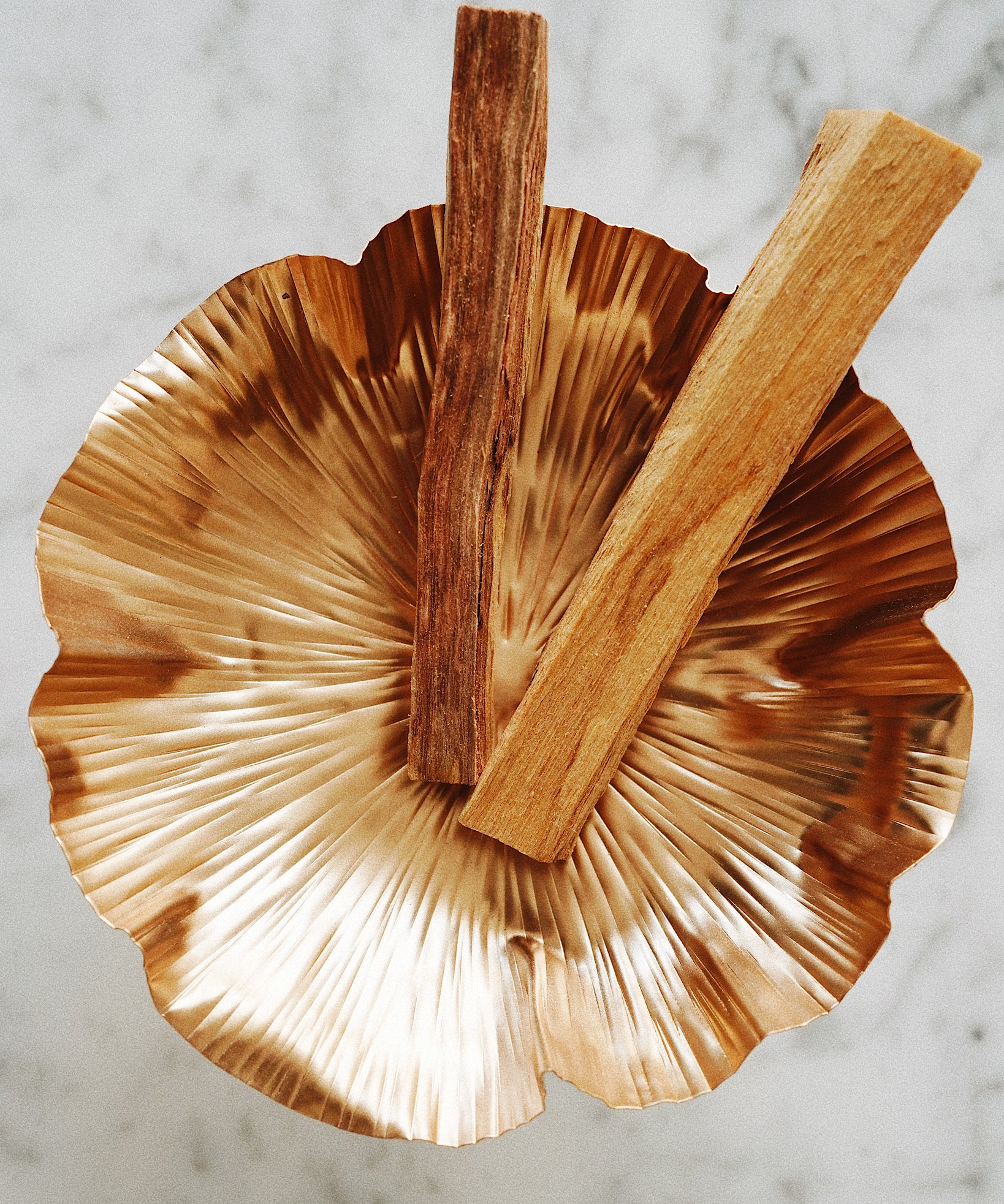 Peony Brass Tray | CallaForma