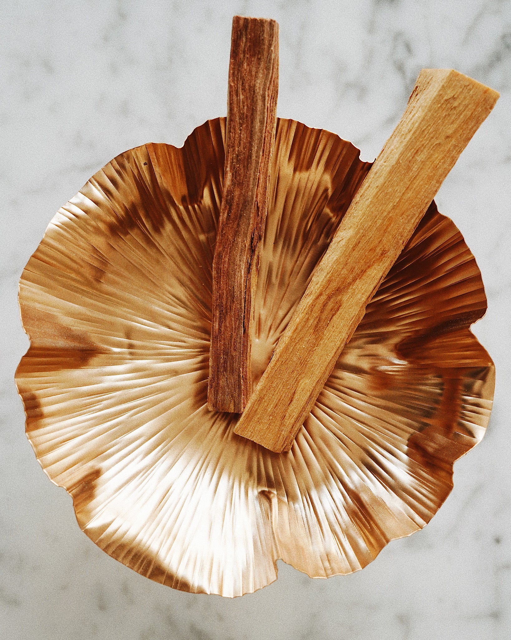 Peony Brass Tray | CallaForma